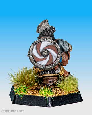 ADD31 Dwarf Fighter with Axe - Low Level