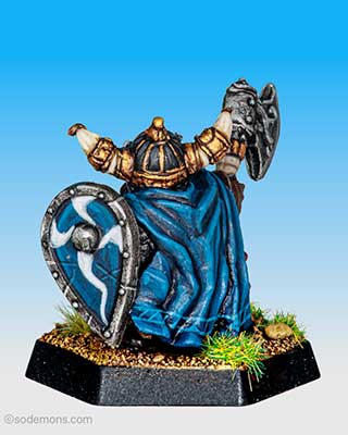 ADD31 Dwarf Fighter with Axe - High Level
