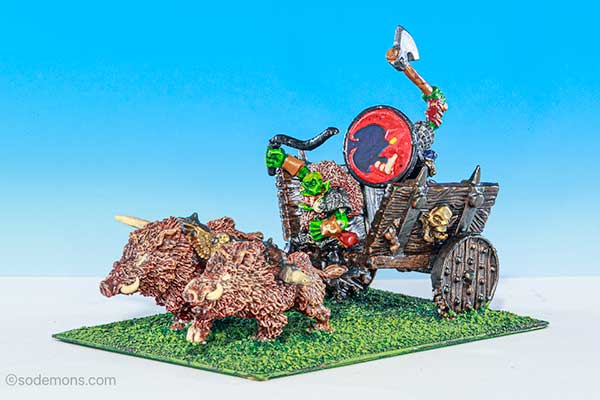 Marauder MB6 Orc Battle Chariot (with Boars)