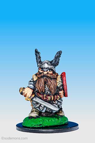 C06 Northern Dwarf with Winged Helmet