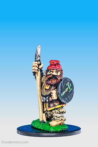 C06 Northern Dwarf with Spear