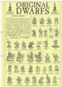 1987 Original Dwarfs Flyer