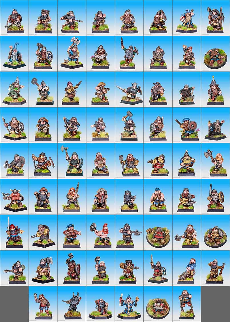 D4 Dwarf Adventurers