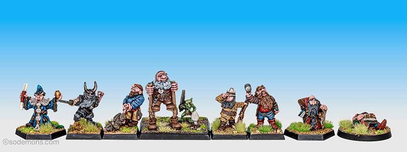 Dwarf Adventurers - 1991 recruits