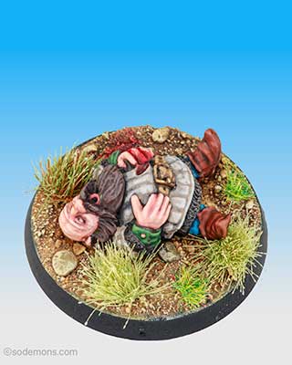 074347/15 Wounded 2 (D5 Imperial Dwarf Fimbur)