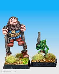 LE25 - Dwarf with Inferiority Complex and Snotling Sawmaster