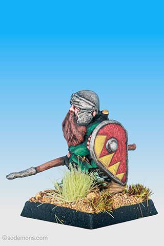 FTD1 Dwarf with Spear and Sword