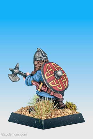 FTD3 Dwarf with Sword and Pole Arm