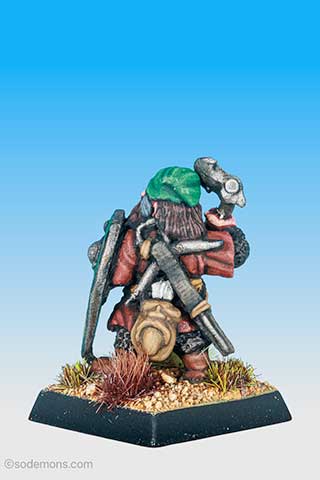 FTD5 Dwarf with Axe and Heavy Crossbow