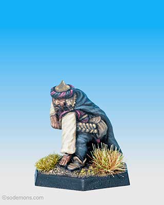FTF16 Eastern Fighter crouching
