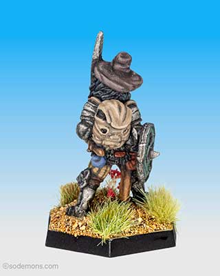 FTF32 Left Handed Knight with Hat