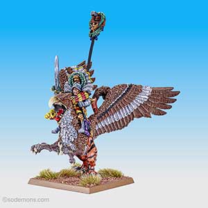 Karl Franz riding Deathclaw