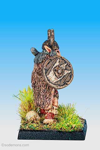 Chieftain with Shield & Sword