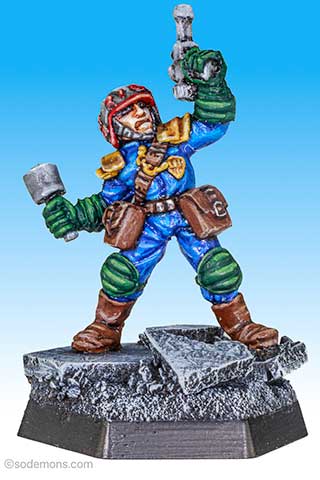 JD4 Riot Judge with Stum Grenades