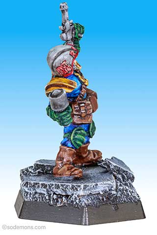 JD4 Riot Judge with Stum Grenades