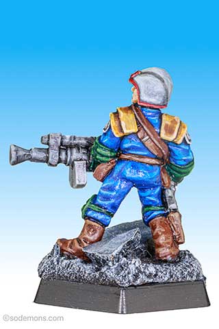 JD4 Riot Judge with Stum Gun