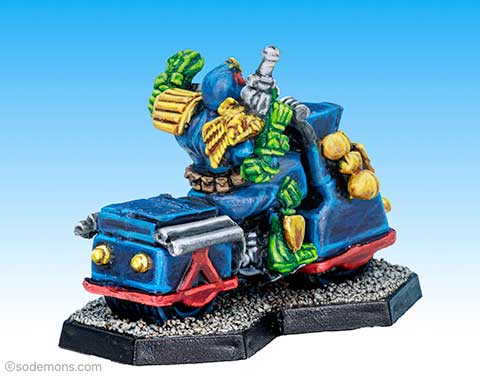 JD01 Judge Dredd on Lawmaster