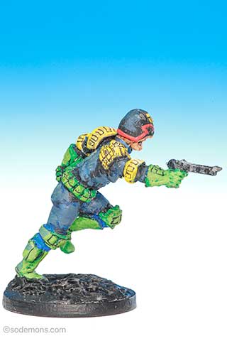 Unreleased Judge Dredd Prototype