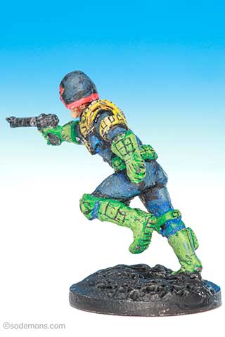 Unreleased Judge Dredd Prototype