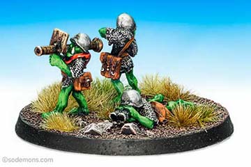 LE22 Orc Bazooka Crew - Helmeted