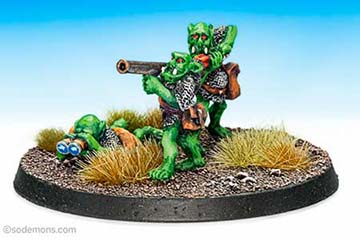LE22 Orc Bazooka Crew - Bare Headed