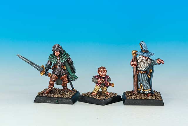 ME1 Fellowship Heroes - Aragorn, Frodo & Gandalf