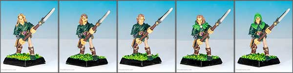 ME31v2 Wood Elves with Spears