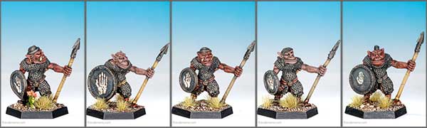 ME42v2 Orcs of the White Hand - Spears