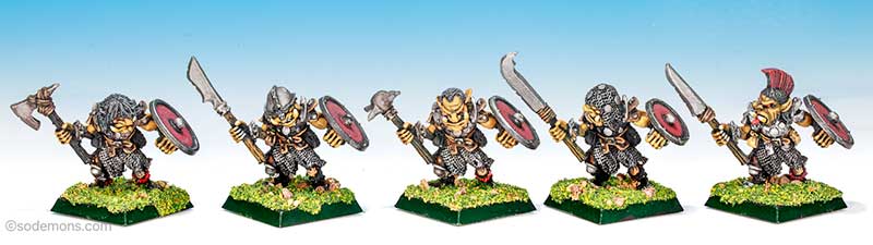 ME44v2 Uruk Hai - Double Handed Weapons