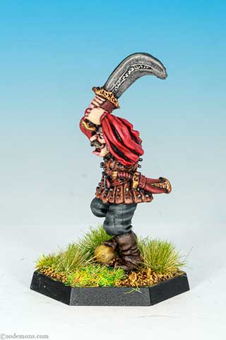 ME71 Corsair of Umbar swinging Sword