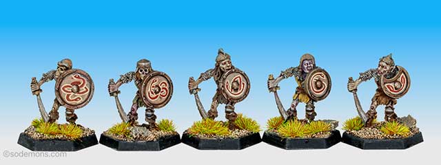 ME72v2 Deadmen of Dunharrow - Swords