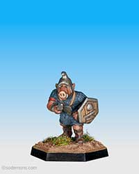 ORC3 Orc with Kris-Bladed Spear