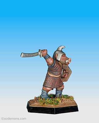 ORC9 Orc with Tulwar