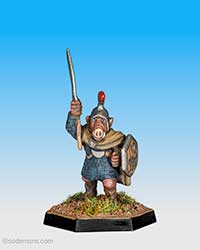 ORC13 Sub-Chieftain with Broad Bladed Axe