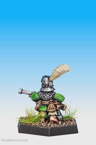 Halfling with Handgun