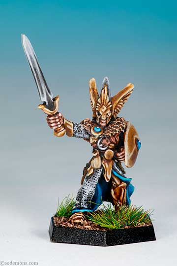 CS1402b High Elf General with Sword