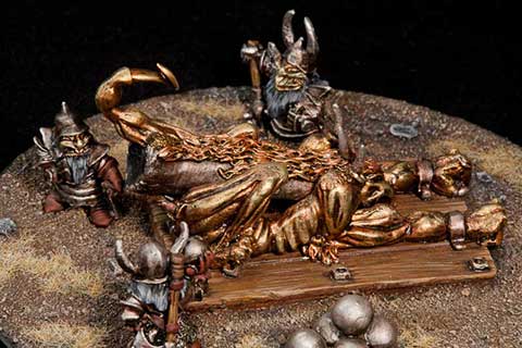 Chaos Dwarf Siege Cannon