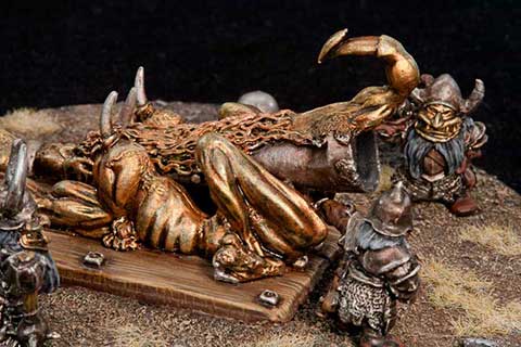 Chaos Dwarf Siege Cannon