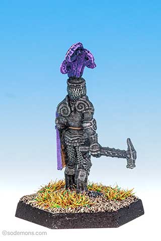 01-307 Staridrim, Drow Elf Lord on foot
