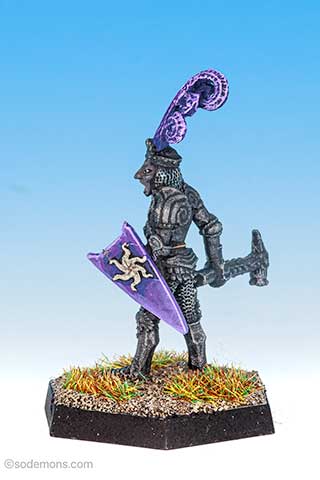 01-307 Staridrim, Drow Elf Lord on foot