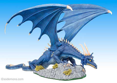 Ral Partha: 01-507 Golden Dragon of Chaos