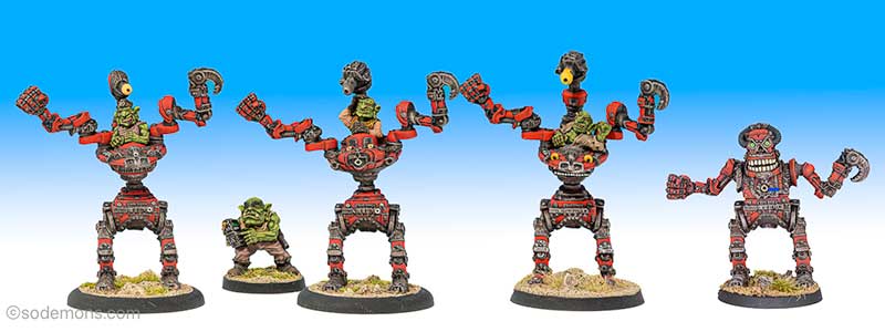 Iron Claw Ork Megabot & Roborgs
