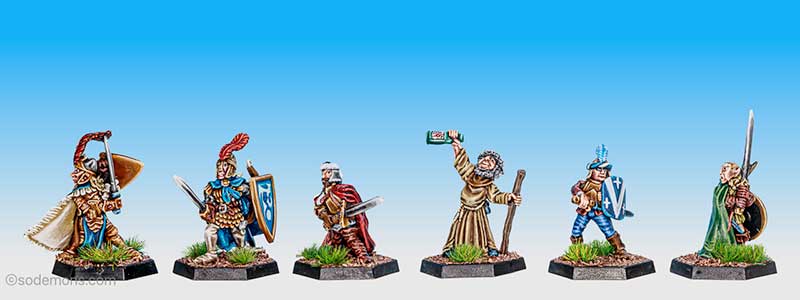 Orc's Drift - The Elves and Villagers