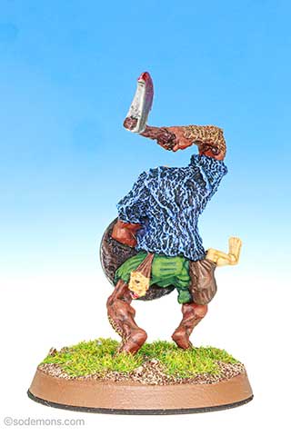 FTT5 Troll in Furs with Axe and Shield