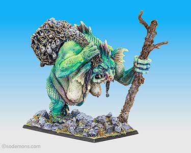 Warhammer Forge Giant River Troll Hag