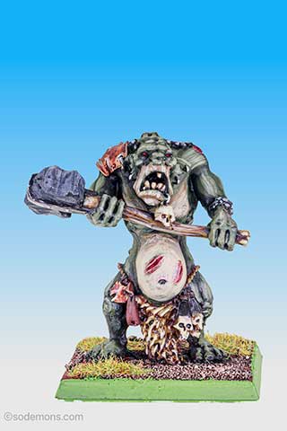 Troll with Stone Club