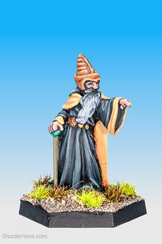 Wizard with Rod
