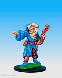 FA16 Female Wizard with Dagger and Staff