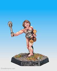 FA18 Female Cleric with Mace