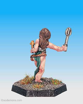 FA18 Female Cleric with Mace